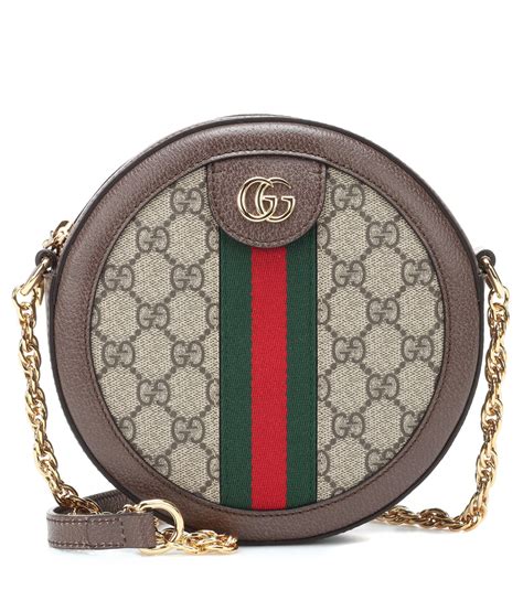 round gucci purse|gucci ophidia round bag.